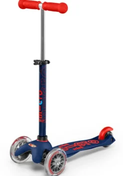 Micro Step Mini Deluxe Marineblauw Rood