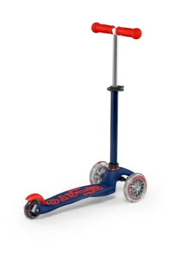 Micro Step Mini Deluxe Marineblauw Rood