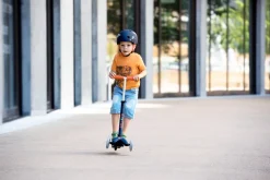 Micro Step Mini Deluxe Marineblauw Rood