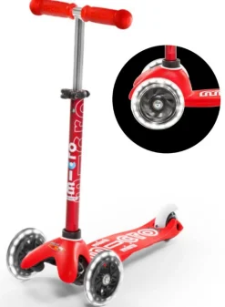 Micro Step Mini Deluxe Rood Led