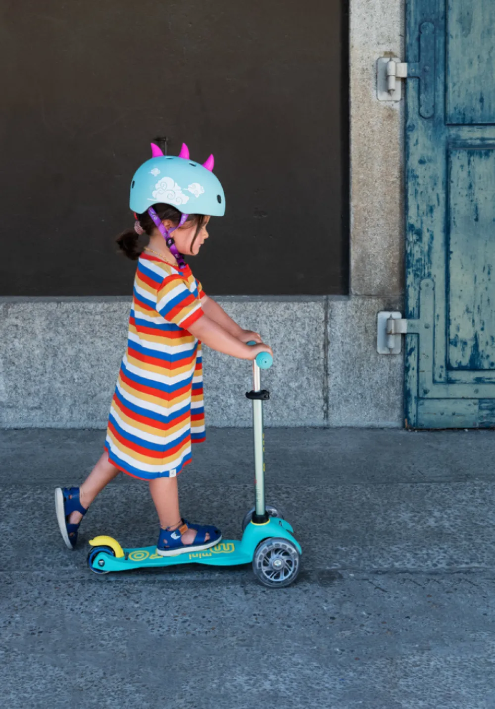 Micro Step Mini Deluxe ECO Mint LED