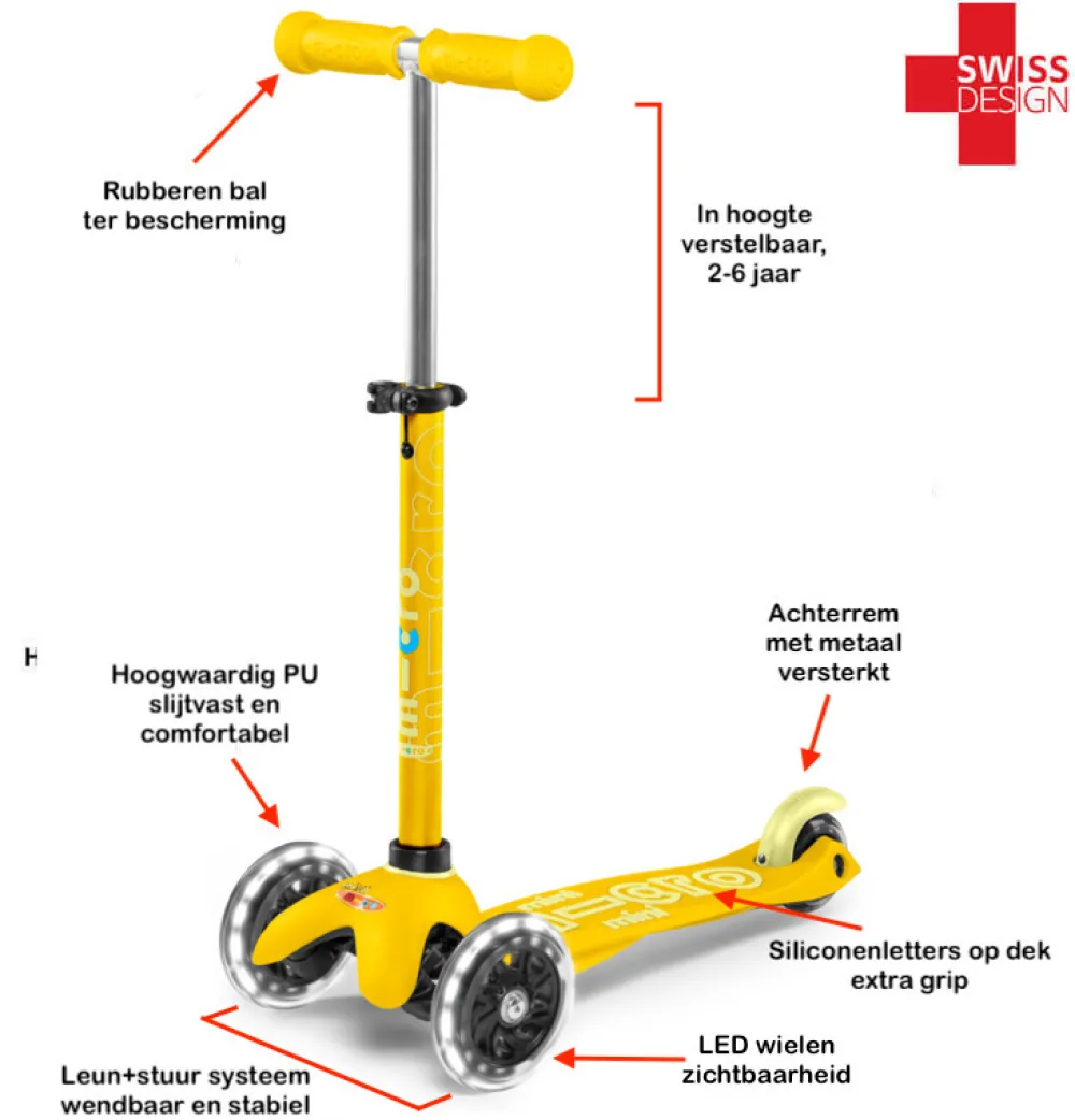 Micro Step Mini Deluxe ECO Mint LED