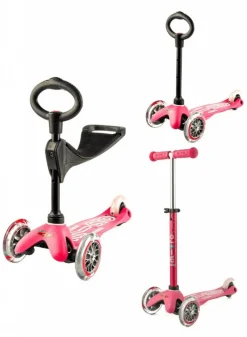 Micro Step Mini 3in1 Deluxe Roze