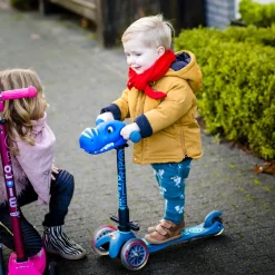 Micro Step Scootaheadz Dino Blauw