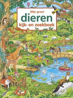 Houtendiershop Mijn groot dieren kijk- en zoekboek