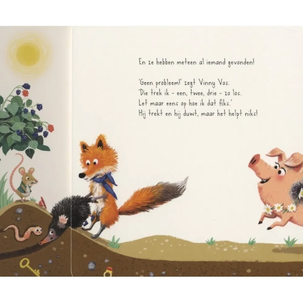 Veltman Uitgevers O-oh, Mol zit vast in het muizenhol!