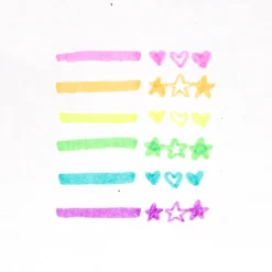 Ooly Markeerstiften Sweet Mini set 6-delig