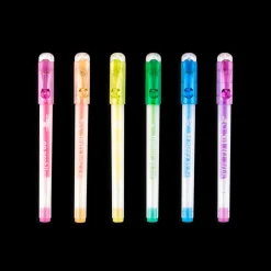 Ooly Mini Gel Pennen Funtastic Friends set 6-delig