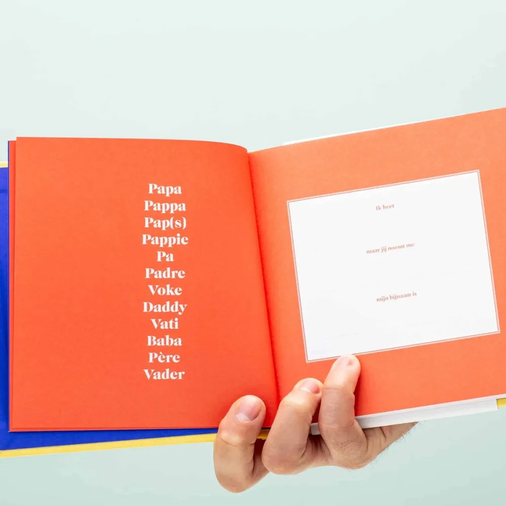 Houtendiershop Papa Invulboek