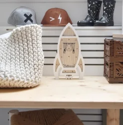 Pellianni Tafellamp Raket LED Hout