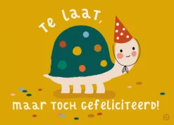 Bora Postkaart Zee Te laat