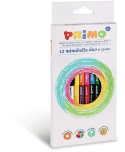 Primo Kleurpotlood 12=24  ø3.8 mm in doos Set 12-delig