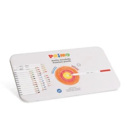 Primo Minabella Kleurpotloden ø3.8 Set 36-delig in blik
