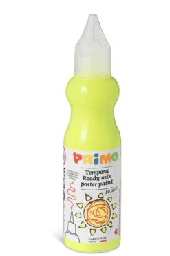 Primo Plakkaatverf in Spuitflesje Fluor Geel 50ml