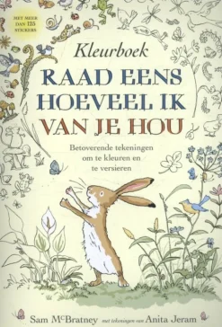 Lemniscaat Raad eens hoeveel ik van je hou (kleurboek)