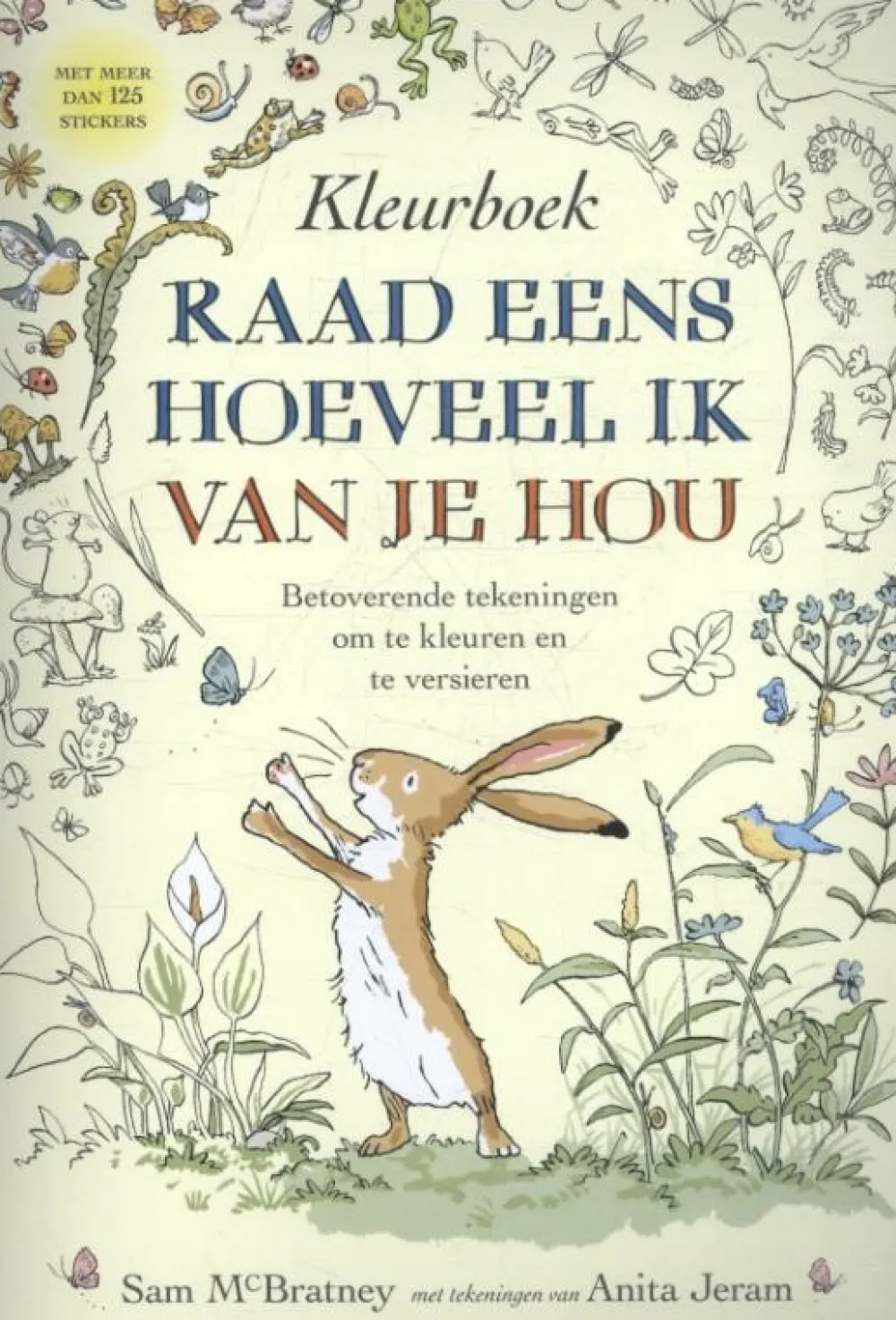 Lemniscaat Raad eens hoeveel ik van je hou (kleurboek)