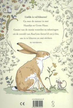 Lemniscaat Raad eens hoeveel ik van je hou (kleurboek)