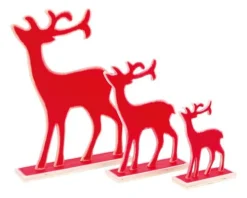 Small Foot Rendier Kerst Decor Rood Hout