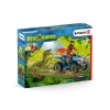 Schleich Speelset Vlucht van Velociraptor op Quad 41466
