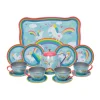Houtendiershop Schylling Unicorn Tin Thee Set