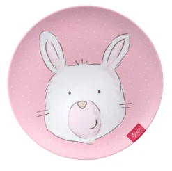 sigikid Bord Melamine Konijn Roze