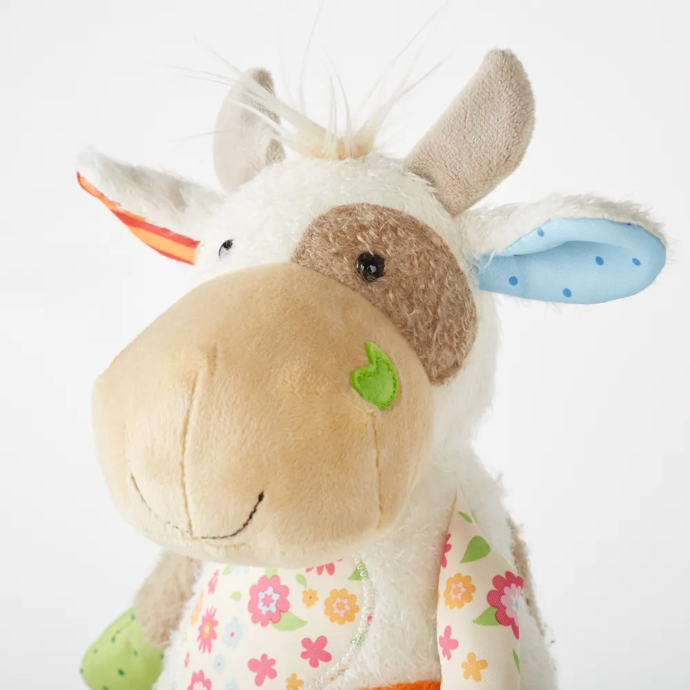 sigikid Knuffel Koe Patchwork Sweety