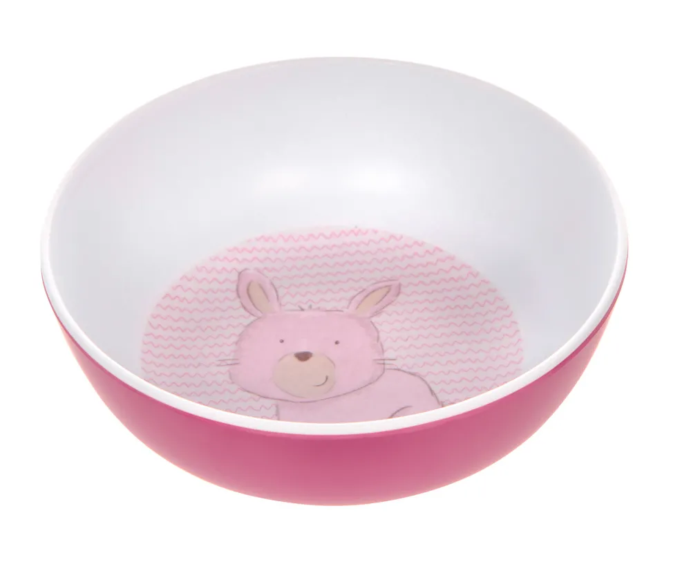 sigikid Schaaltje Melamine Konijn Roze