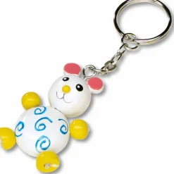 Small Foot Sleutelhanger Jonge Dieren Hout Set 12-delig