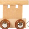 Small Foot Lettertrein Natuurlijk Hout