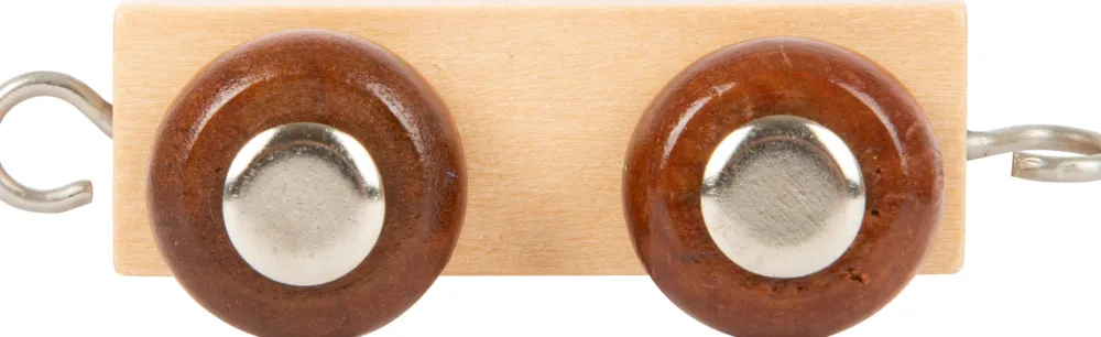 Small Foot Lettertrein Natuurlijk Hout