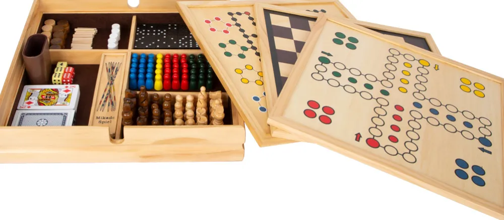 Small Foot Spellenset in Houten Opbergdoos 20-delig