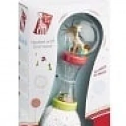 Sophie de Giraf Zachte Maracas Rammelaar in Wit-Rood Geschenkdoosje