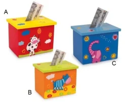 Small Foot Spaarpot Dieren Hout