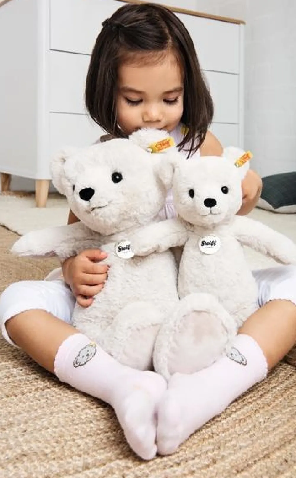 Steiff Knuffel Heavenly Hugs Benno Teddy Bear Cream 42 cm
