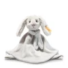 Steiff Knuffeldoek Konijn Lichtgrijs 26 cm