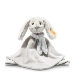 Steiff Knuffeldoek Konijn Lichtgrijs 26 cm