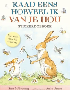 Lemniscaat Stickerdoeboek Raad eens hoeveel ik van je hou