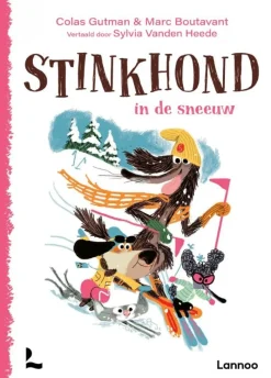 Terra Lannoo Stinkhond in de sneeuw
