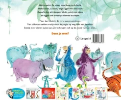 Uitgeverij Leopold Tien olifanten op weg naar een dansfeest