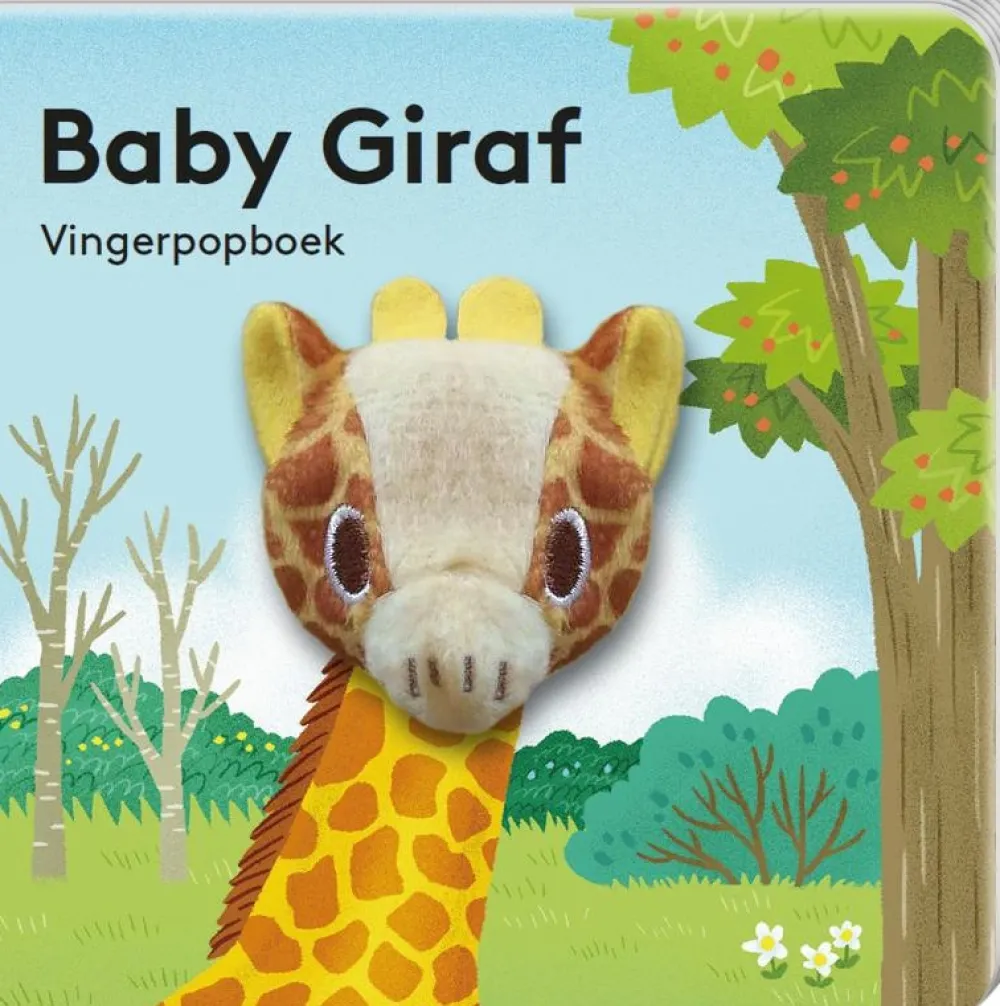 Image Books Vingerpopboek Baby Giraf