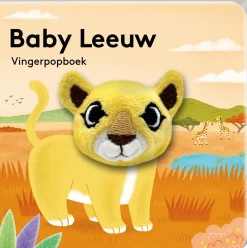 Image Books Vingerpopboek Baby Leeuw