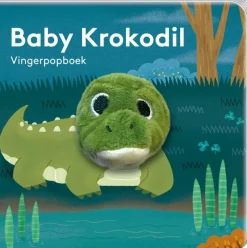 Image Books Vingerpopboekje Baby Krokodil