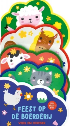 Image Books Voel en Ontdek met Glitter en Vilt Feest op de boerderij