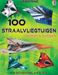 Uitgeverij Usborne Vouwen & vliegen 100 straalvliegtuigen