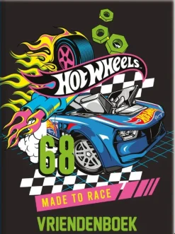 Houtendiershop Vriendenboek - Hot Wheels