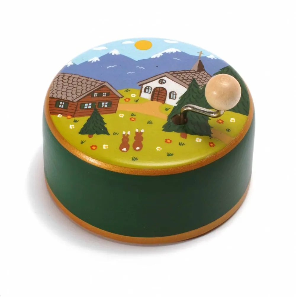 Weizenkorn Muziekdoos Boerderij Zomer Hout