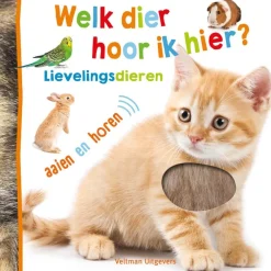 Veltman Uitgevers Welk dier hoor ik hier? Lievelingsdieren