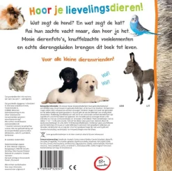 Veltman Uitgevers Welk dier hoor ik hier? Lievelingsdieren