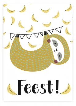 Pepermints Wenskaart Feest!