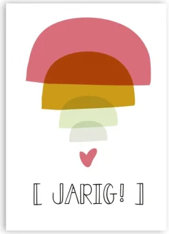 Pepermints Wenskaart Jarig!